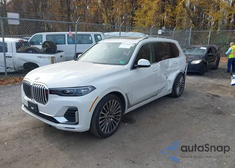 2022 BMW X7 xDrive40I from USA, damaged, VIN 5UXCW2C07N9J21497